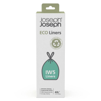 Joseph Joseph Vuilniszakken met trekband 40-60 liter | 20 stuks | Zwart | Joseph Joseph Eco  SJO00069